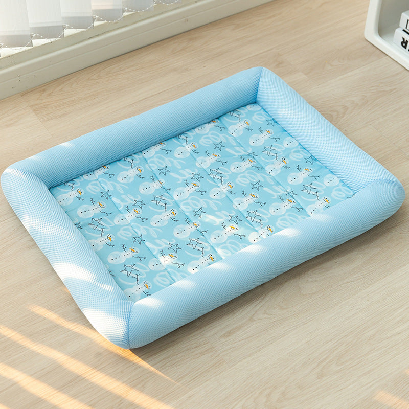 Dog Cooling Mat – Summer Pet Cold Pad for Dogs & Cats, Portable Washable Cushion