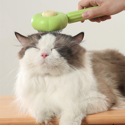 Sunflower Pet Comb – Gentle Grooming Brush for Cats & Dogs