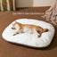 Oval Dog Bed – Large Washable Cushion for Crates & Sleeping Comfort