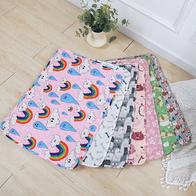 Reusable Washable Dog Pee Pad Waterproof Non Slip Training Mat