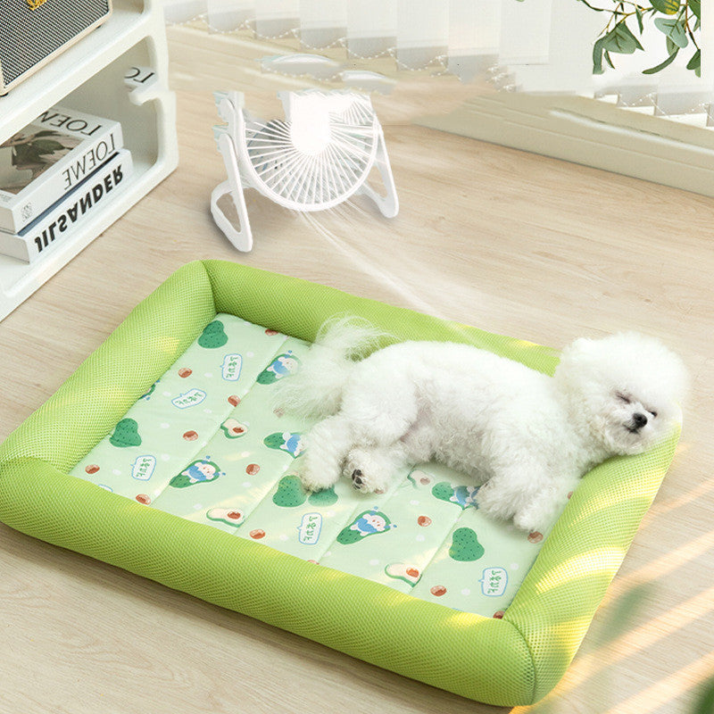 Dog Cooling Mat – Summer Pet Cold Pad for Dogs & Cats, Portable Washable Cushion