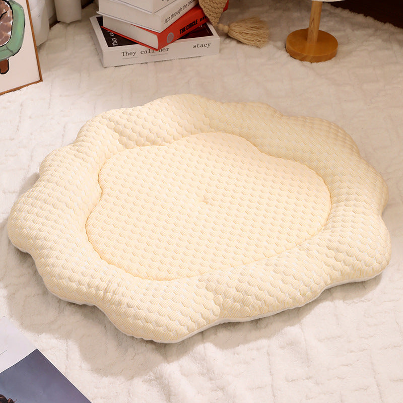Summer Cooling Pet Bed – Ice Mat Nest for Cats & Small Dogs
