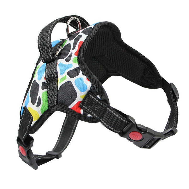 Reflective Dog Harness & Leash Set – Adjustable Pet Walking Gear