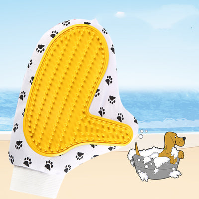 Silicone Pet Grooming Glove – Deshedding & Bath Brush