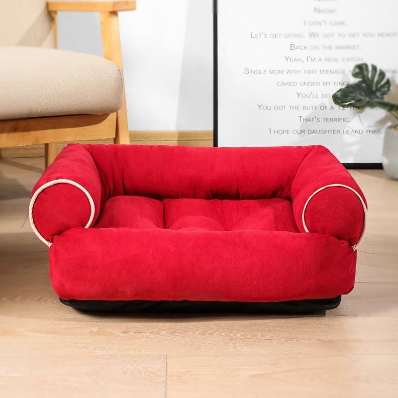 Winter Dog Sofa Bed – Warm Sleeping Bag for Pets