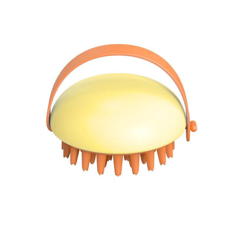 Silicone Pet Bath Brush – Massage & Scrub Grooming