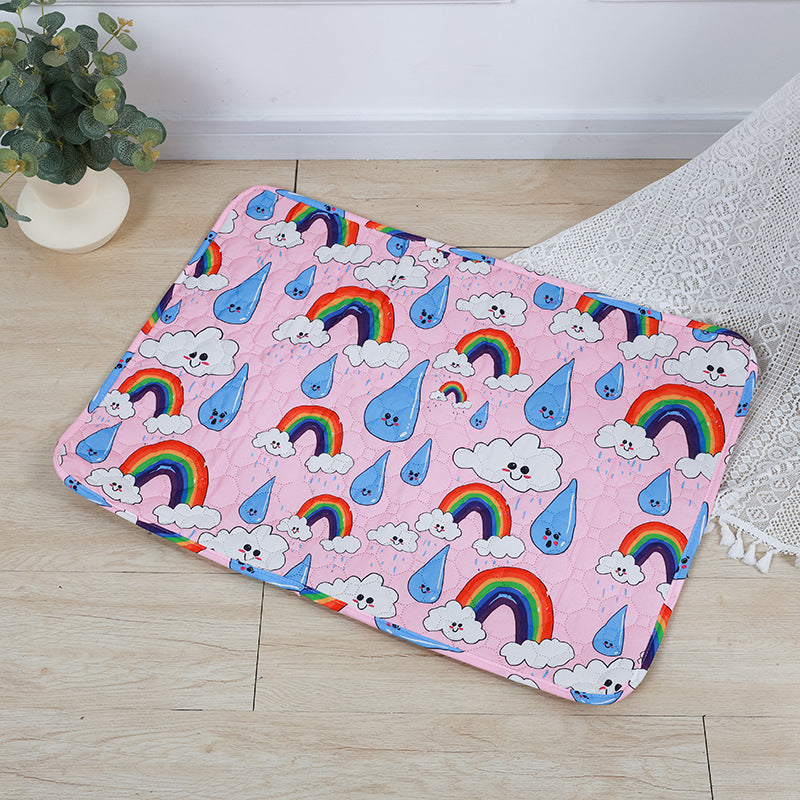 Reusable Washable Dog Pee Pad Waterproof Non Slip Training Mat