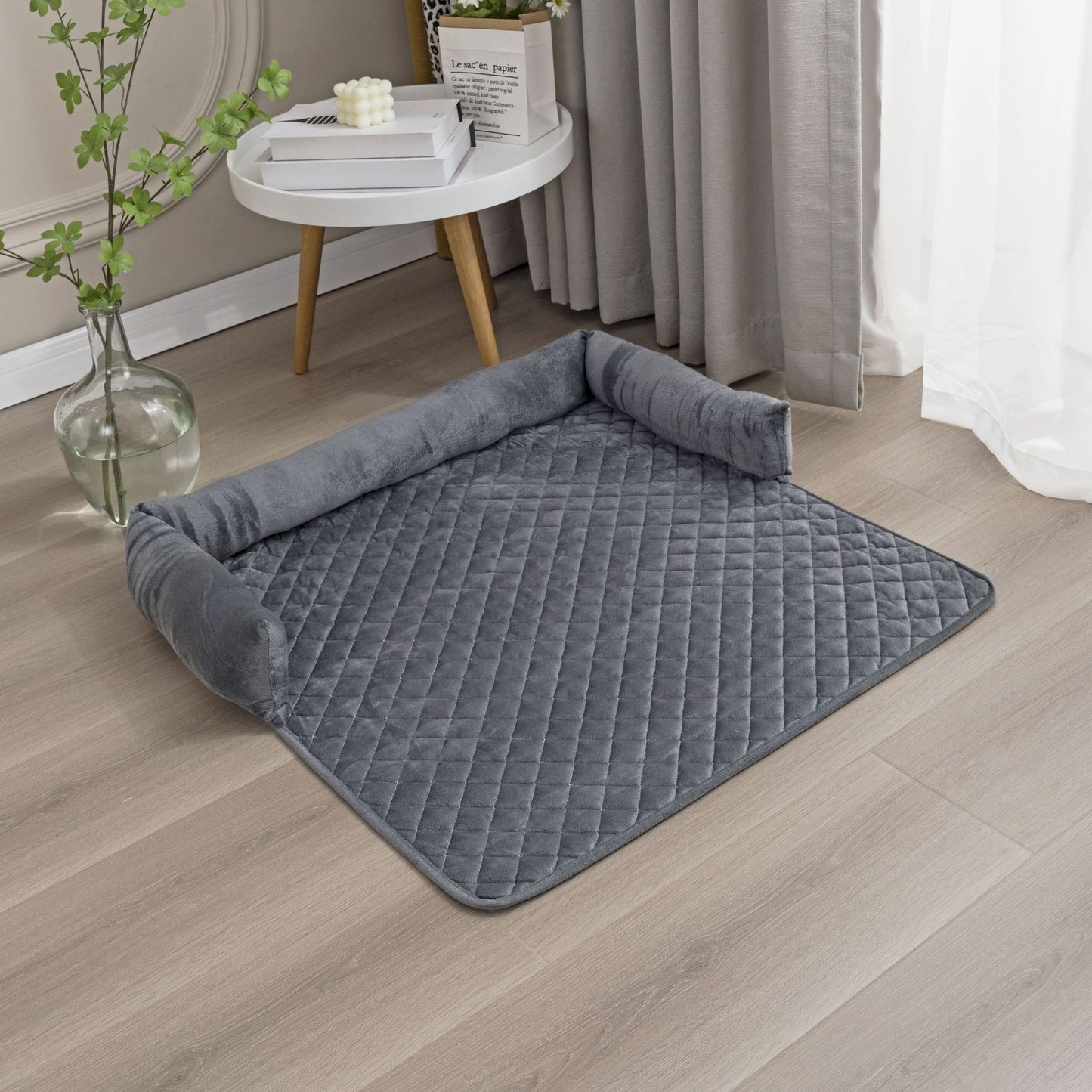 Plush Pet Sofa Bed – Cozy Nest with Removable & Washable Cover