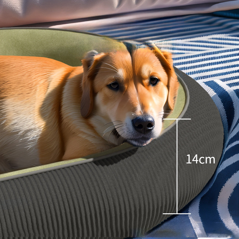 All-Season Dog Kennel Bed – Washable Winter House for Dogs & Cats