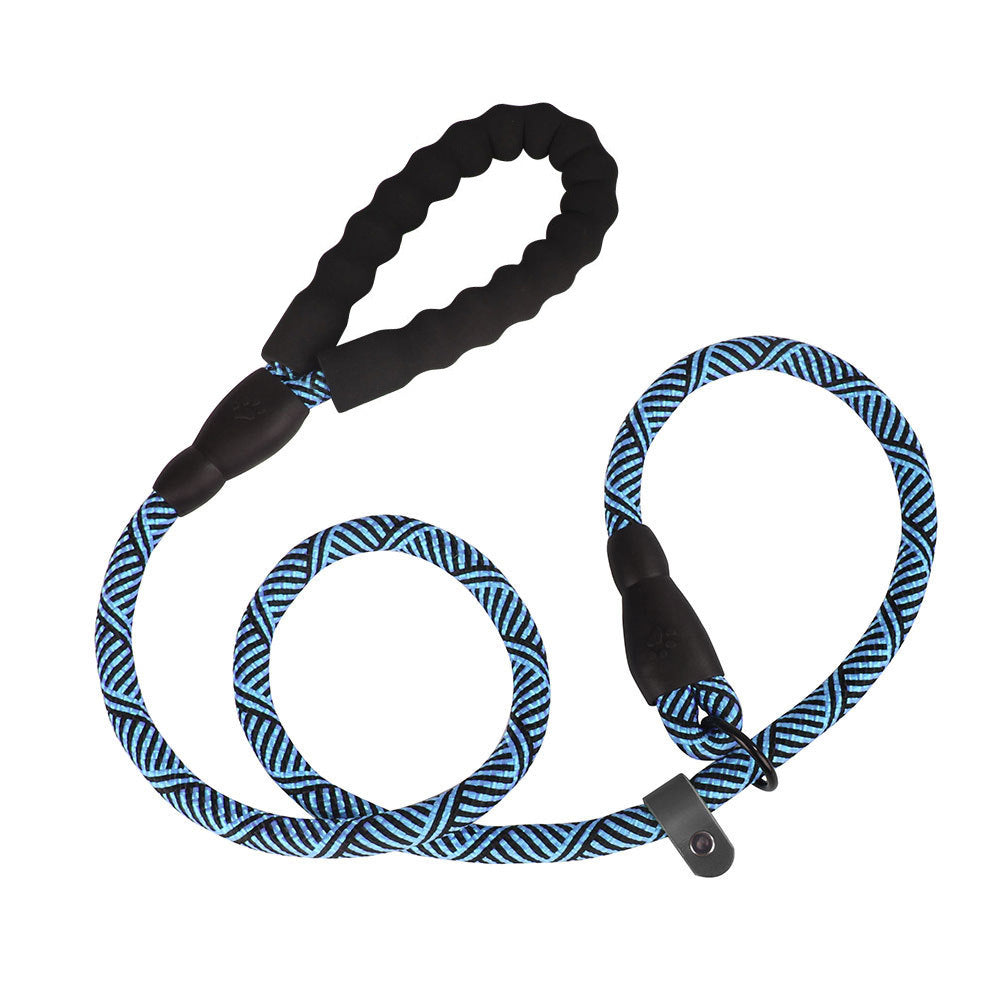 Durable Nylon Dog Leash – Pull-Resistant Round Rope for Walking