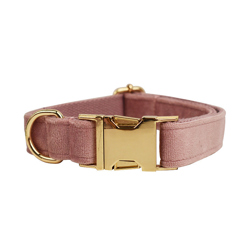 Light Purple Dog Collar & Leash – Durable Pet Rope Set