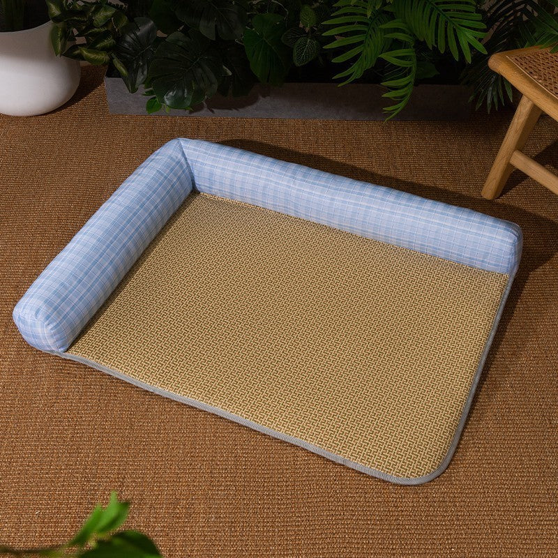 Non-Stick Cooling Pet Bed – Ice Pad for Cats & Dogs