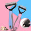 Double-Sided Pet Grooming Brush – Dematting & Shedding Comb