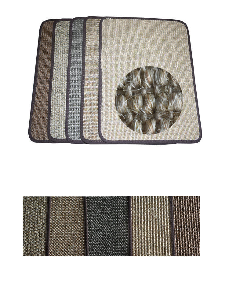 Sisal Cat Scratch Pad Wear Resistant Sofa Protector Anti Scratch Mat
