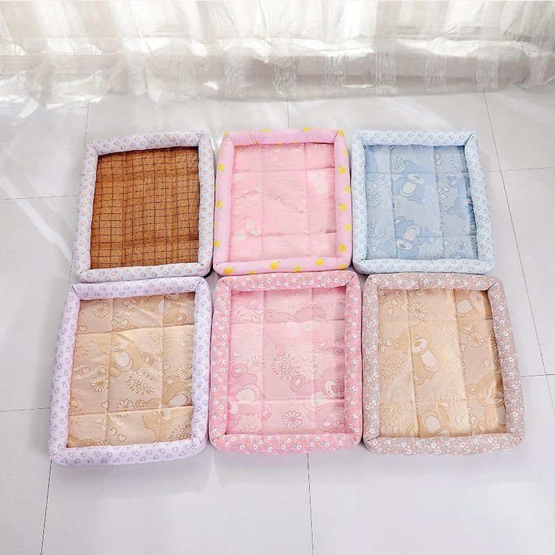 Summer Cooling Pet Ice Mat – Breathable Ice Silk