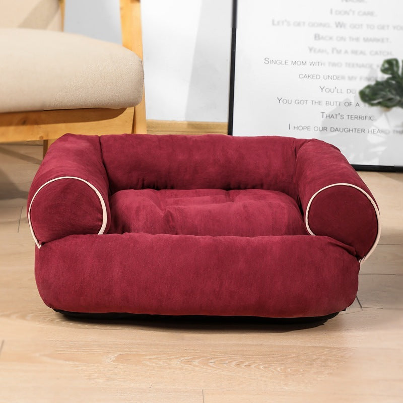 Winter Dog Sofa Bed – Warm Sleeping Bag for Pets