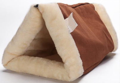 Cat Tunnel Sleeping Bag – Cozy Pet Nest & Kennel Bed for Cats and Small Pets