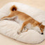 Oval Dog Bed – Large Washable Cushion for Crates & Sleeping Comfort
