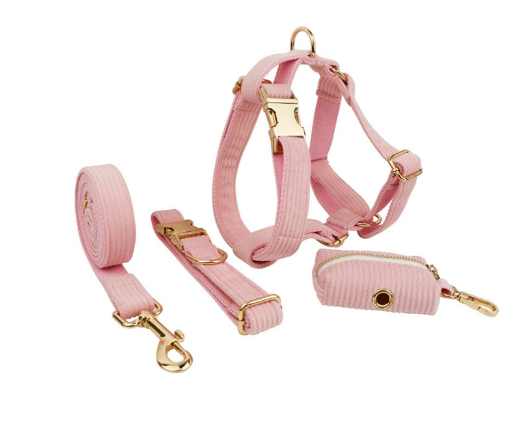 Velvet Pet Collar – Soft Adjustable Fabric Collar