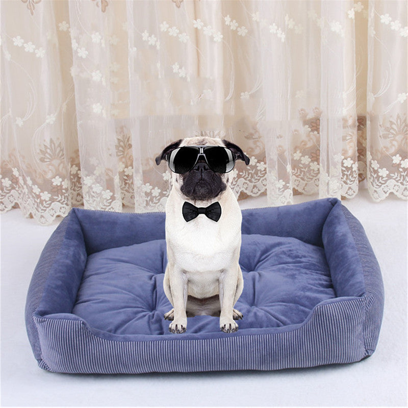 Large Dog Bed – Washable Kennel Cushion for Pets, Durable & Comfortable