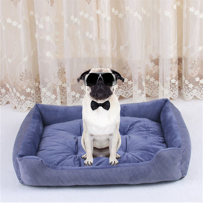 Large Dog Bed – Washable Kennel Cushion for Pets, Durable & Comfortable