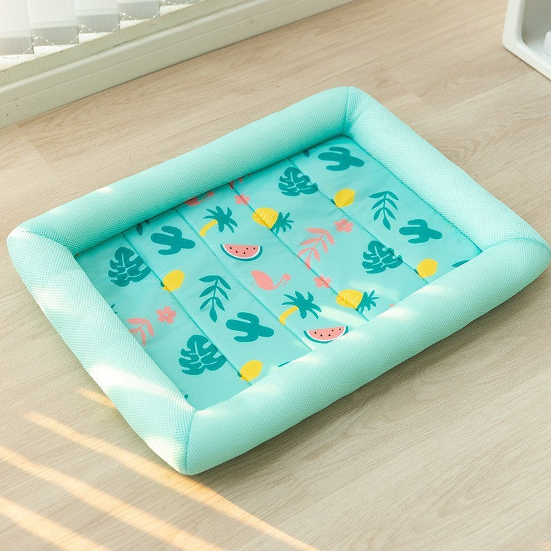 Dog Cooling Mat – Summer Pet Cold Pad for Dogs & Cats, Portable Washable Cushion