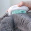 White Pet Grooming Brush – Cat & Dog Hair Remover Comb