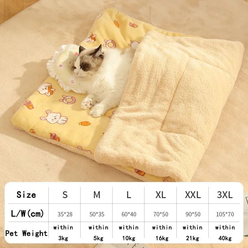Autumn & Winter Warm Dog Blanket – Small Dog Bed Mat