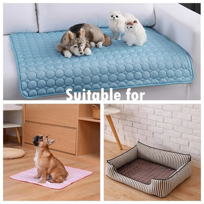 Washable Dog Cooling Mat – Summer Ice Pad