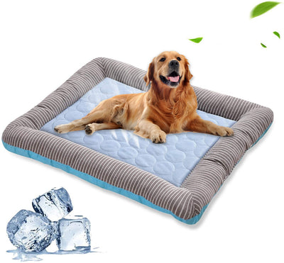 Ice Silk Cooling Pet Pad – Soft & Breathable Summer Mat