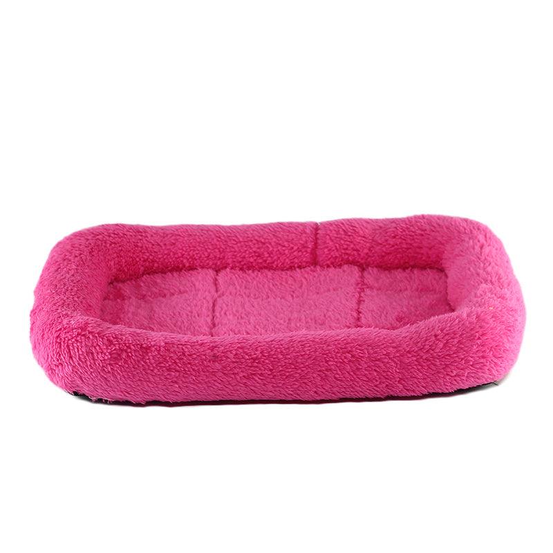 Four Seasons Teddy Dog Bed – Small & Medium Dog House Mat