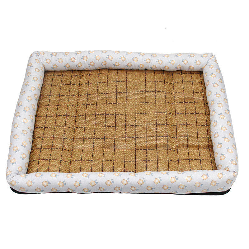 Summer Cooling Pet Ice Mat – Breathable Ice Silk