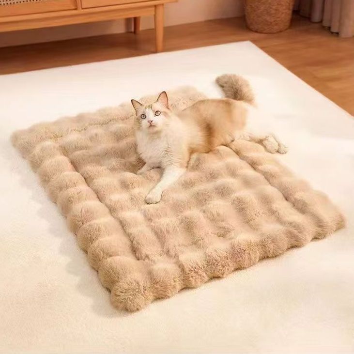Cat & Dog Sleeping Pad – Soft Cushion Blanket for Pets