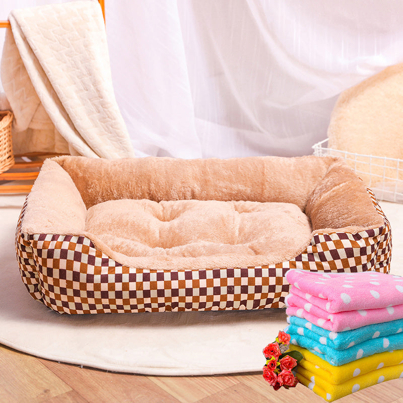 Four Seasons Universal Kennel Pet Mat – Cat & Dog Litter Bed