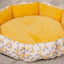 Octagon Pet Bed – Cozy Fleece-Lined Nest