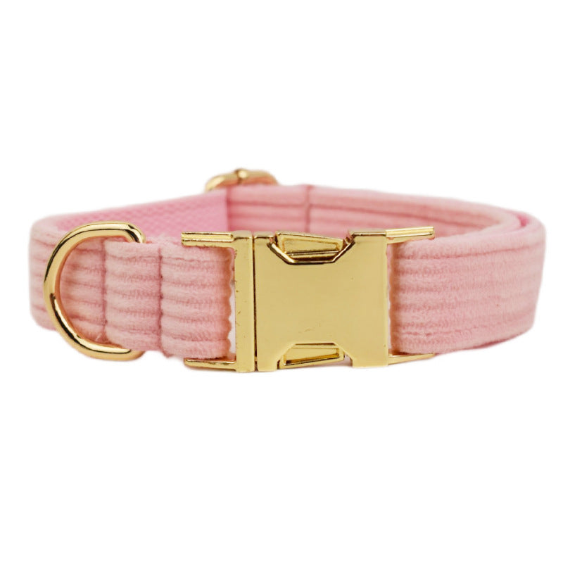 Velvet Pet Collar – Soft Adjustable Fabric Collar