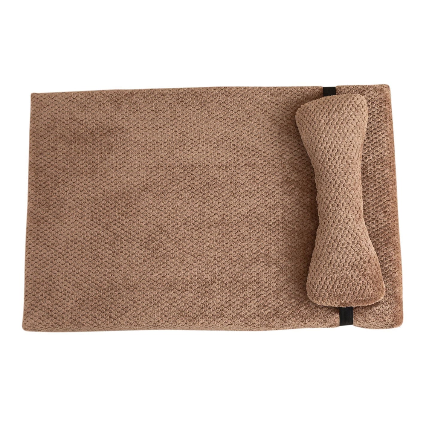 Winter Warm Pet Mat – Comfortable Pineapple Plaid Bed for Cats & Dogs