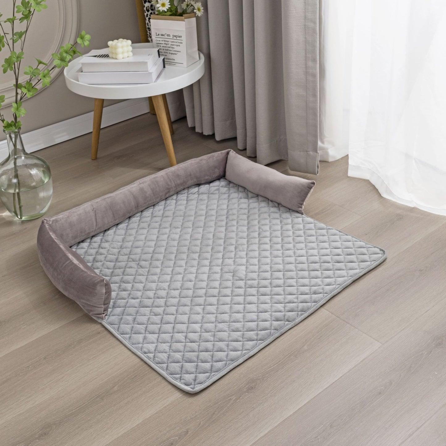 Plush Pet Sofa Bed – Cozy Nest with Removable & Washable Cover