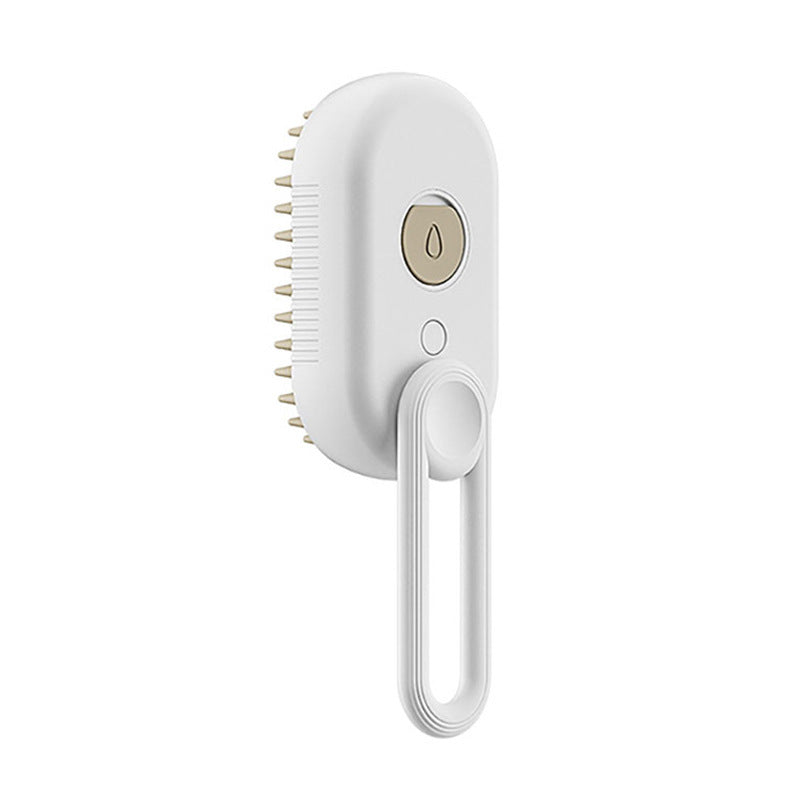 3-in-1 Steamy Pet Brush – Electric Grooming & Hair Removal
