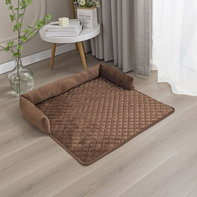 Plush Pet Sofa Bed – Cozy Nest with Removable & Washable Cover