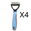 Double-Sided Pet Grooming Brush – Dematting & Shedding Comb
