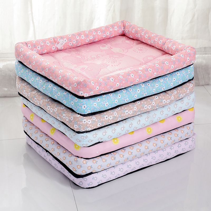 Summer Cooling Pet Ice Mat – Breathable Ice Silk