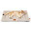 PV Wool Pet Cushion – Fish Scale Pattern Bed for Cats & Dogs