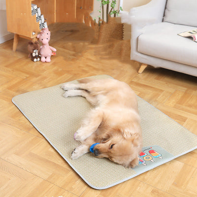 Non-Slip Pet Sleeping Mat – Washable Dog Bed Pad for Cats & Puppies
