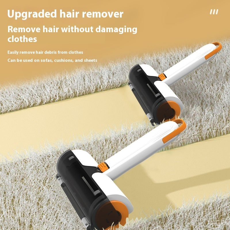2-in-1 Pet Hair Removal Roller – Portable & Washable Lint Brush