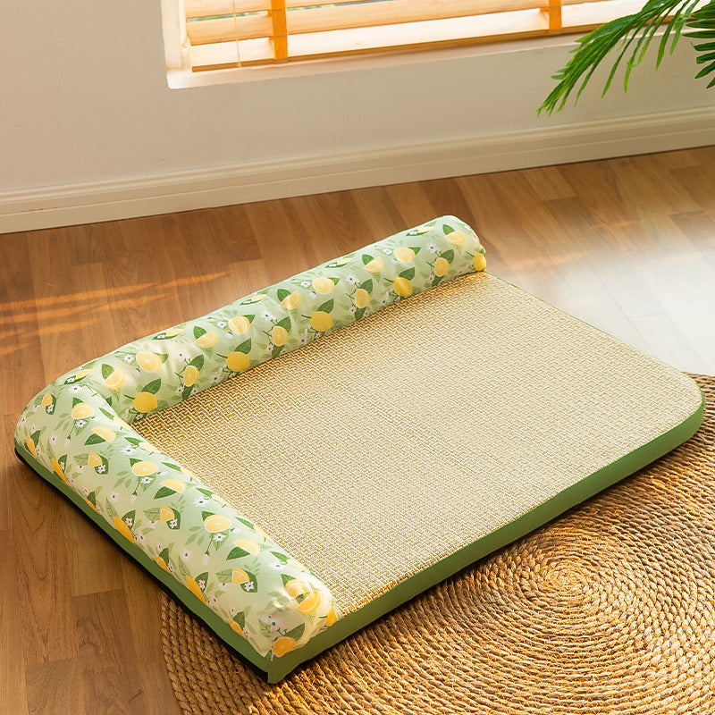 Non-Stick Cooling Pet Bed – Ice Pad for Cats & Dogs