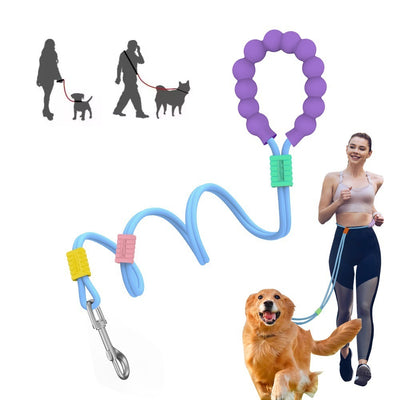Dog Traction Rope Leash – Anti-Slip with Comfortable Foam Handle