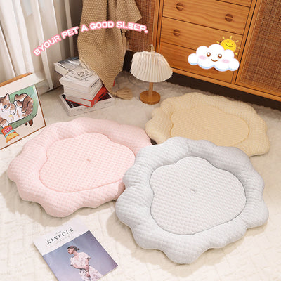 Summer Cooling Pet Bed – Ice Mat Nest for Cats & Small Dogs