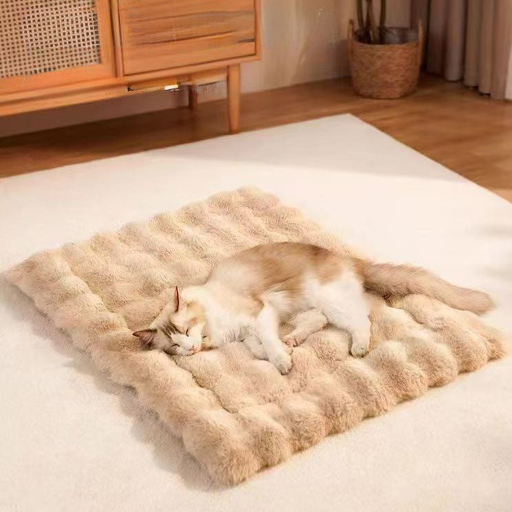 Cat & Dog Sleeping Pad – Soft Cushion Blanket for Pets