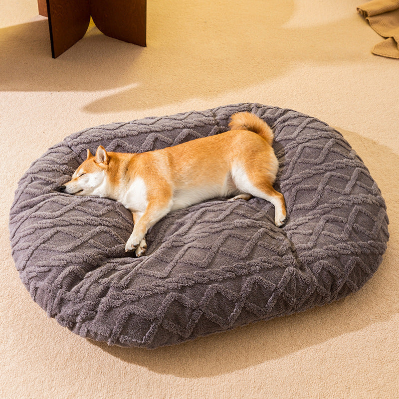 Warm Thick Sponge Cat Nest Small Removable and Washable Indoor Pet Bed